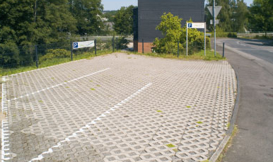 Bild des Parkplatzes